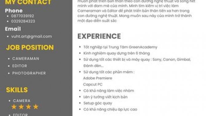 Sản Phẩm của Vũ