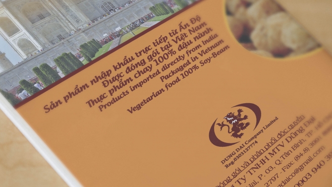 Brochure đậu n&agrave;nh soya