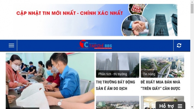Web Bất động sản - Tạp ch&iacute; BĐS