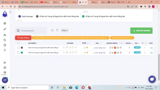 Specialist dự &aacute;n SEO Bất động sản Địa ốc Thuận Lộc