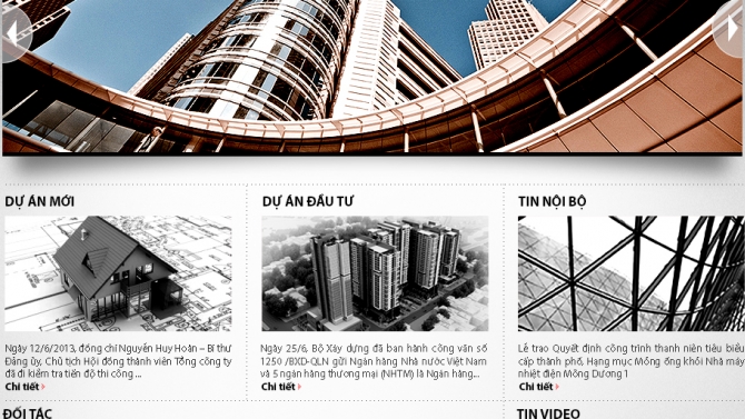Thiết kế giao diện v&agrave; banner Website