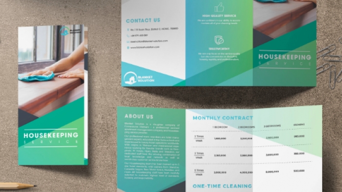 Thiết kế leaflet