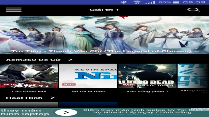 L&agrave;m app phim