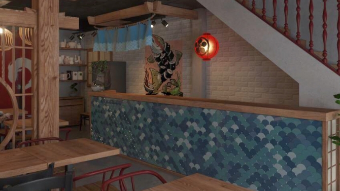 L e t S h u s h i Restaurant Interior