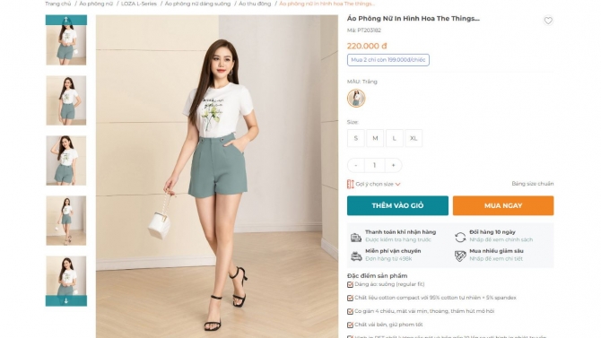 Thiết kế website Loza