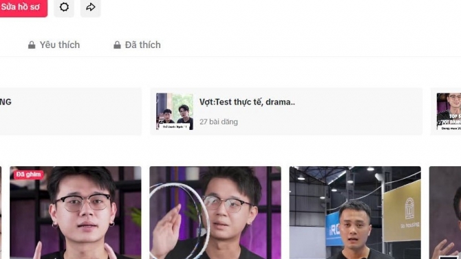 X&acirc;y dựng k&ecirc;nh Tiktok