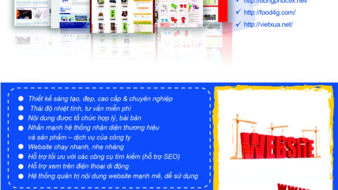 Tờ rơi website