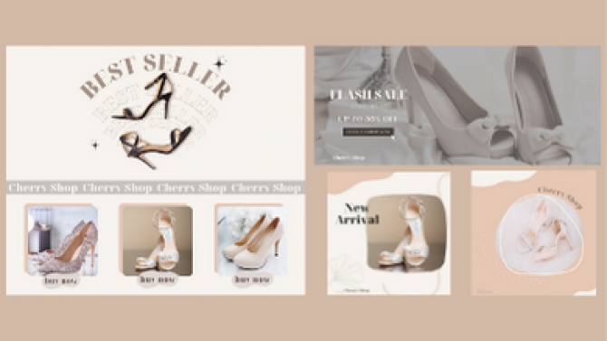 Thiết kế Template Shopee
