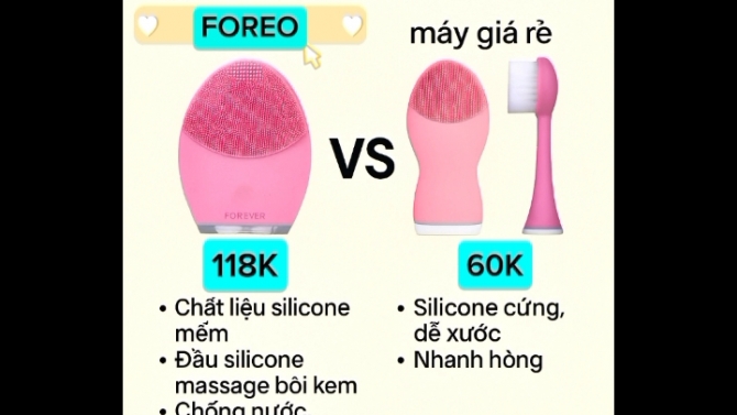 Video Shopee Affiliate &ndash; M&aacute;y rửa mặt Foreo v&agrave; sản phẩm thay thế gi&aacute; rẻ