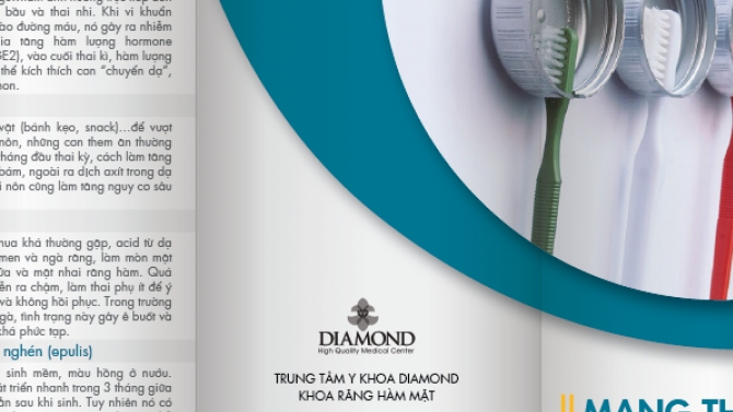 Brochure Mang thai & Sức khỏe răng miệng