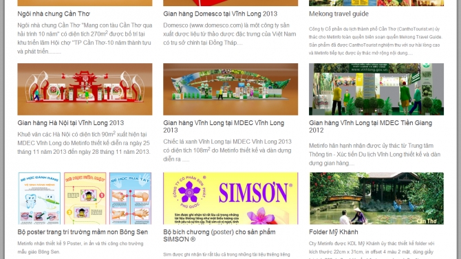 Thiết Kế Website Metinfo