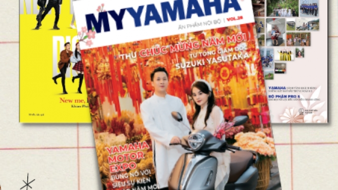 Bi&ecirc;n tập nội san c&ocirc;ng ty Yamaha Motor Việt Nam