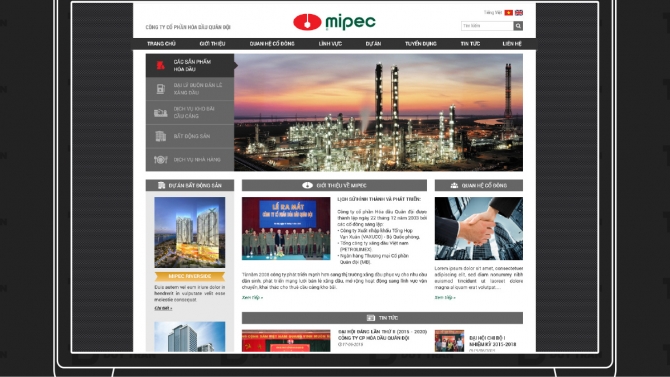 Mipec Website