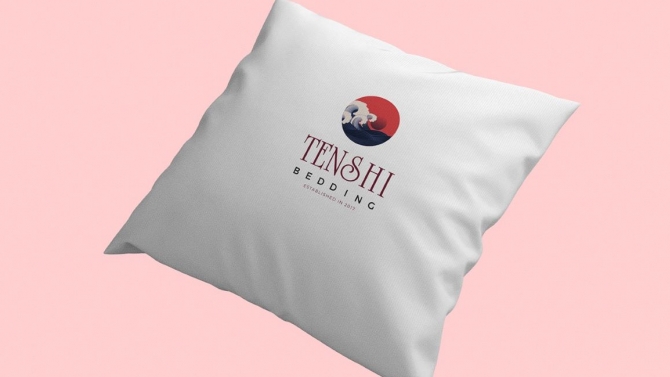Logo đại l&yacute; chăn ga gối đệm Tenshi bedding