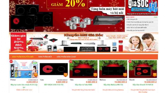 Thiết Kế Website Homebest.vn