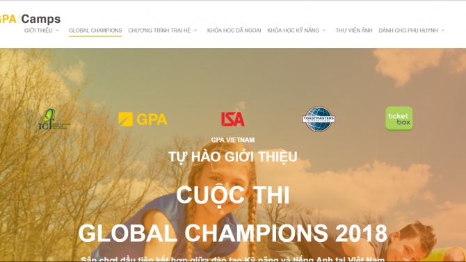 Langding page GPA Việt Nam