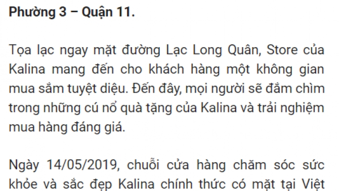 Viết b&agrave;i PR cửa h&agrave;ng mỹ phẩm