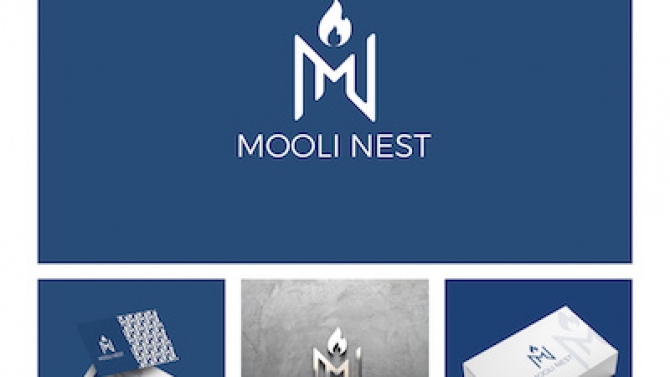 Thiết kế bộ nhận diện thương hiệu nến thơm Moolinest