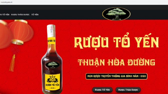 Thiết kế web b&aacute;n h&agrave;ng chuẩn Seo Tổ Yến