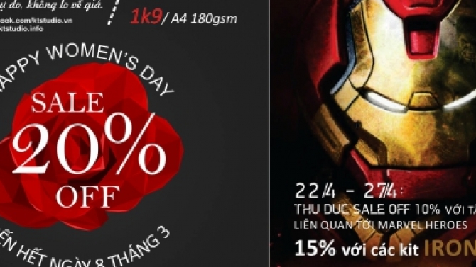 Thiết kế Banner quảng c&aacute;o FB