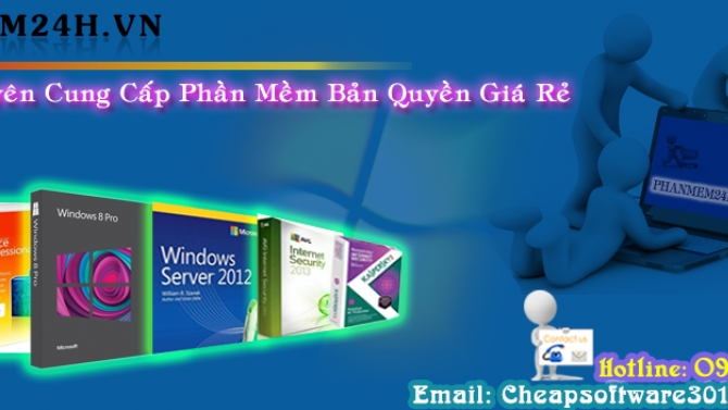 Thiết kế banner cho website phanmem24h.vn