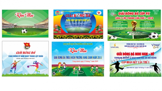 Thiết kế backdrop b&oacute;ng đ&aacute;