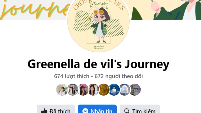 Quản l&yacute; fanpage Facebook về thời trang xanh