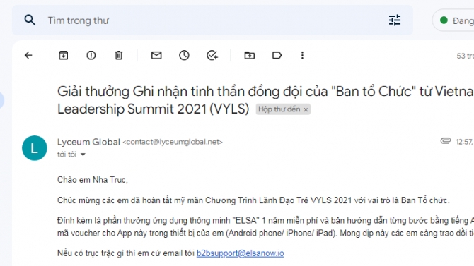 Vietnamese Youth Leadership Summit