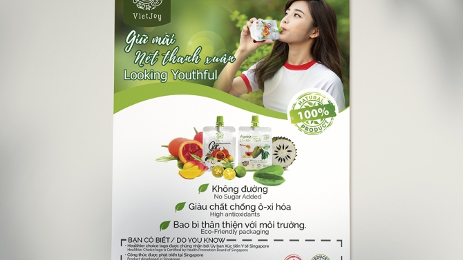Poster VietJoy-Ready to Drink