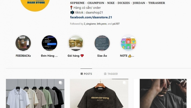 X&acirc;y dựng Fanpage Daan Store