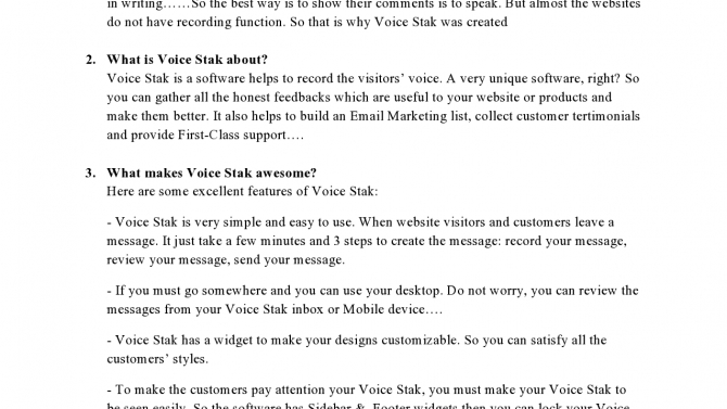 Marketing Article