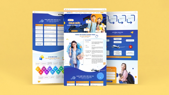 Thiết kế website c&ocirc;ng ty gi&aacute;o dục