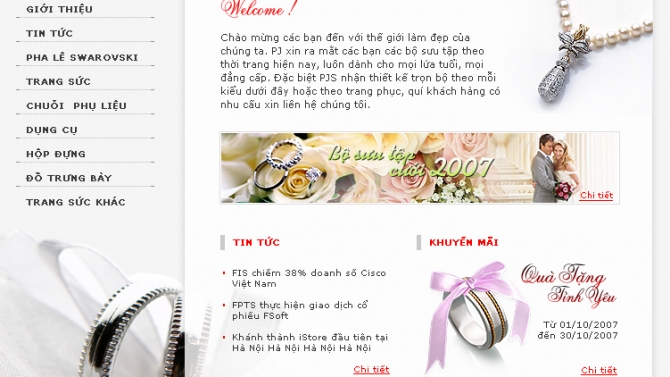 Thư viện website template Hệ thống Bizweb (FPT)