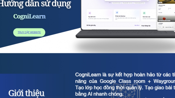 CogniLearn: Hệ sinh th&aacute;i AI EdTech 3.0 & Automation Dashboard chuy&ecirc;n s&acirc;u
