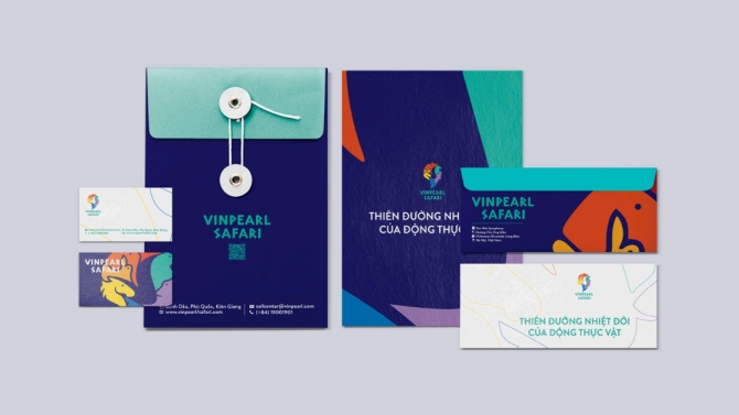Project : Thiết kế bộ nhận diện Vinpearl Safari