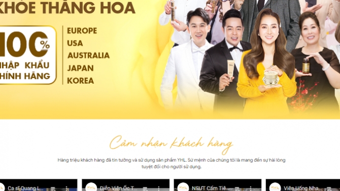 Thiết kế website YHL
