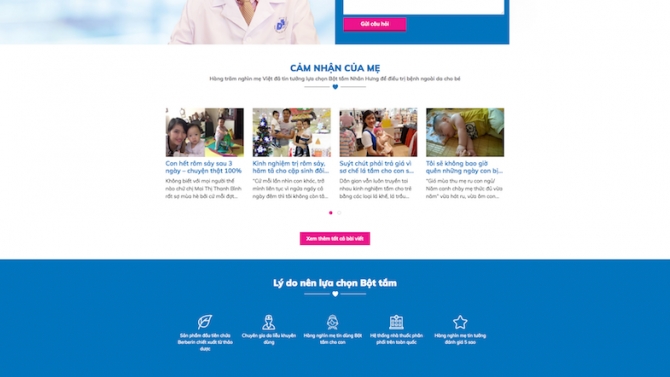 Website giới thiệu sản phẩm