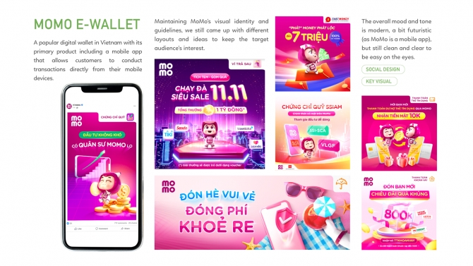 Thiết kế Social Post, Banner - V&iacute; MoMo