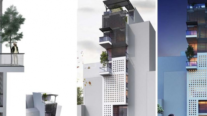 Thiết kế t&ograve;a nh&agrave; văn ph&ograve;ng