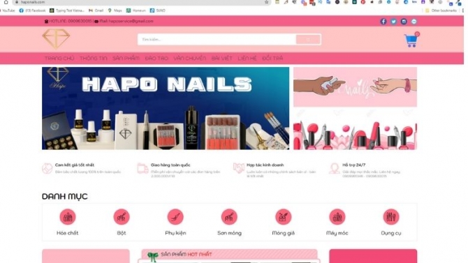 Thiết kế một website b&aacute;n h&agrave;ng