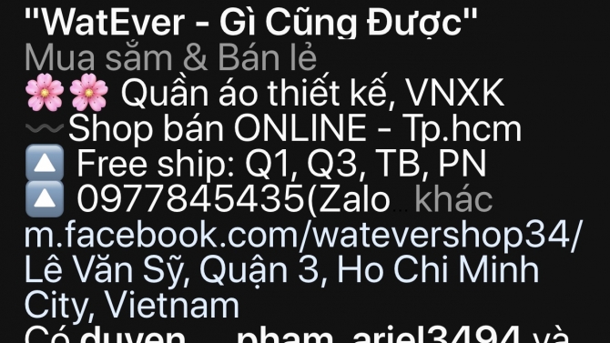 B&aacute;n h&agrave;ng online