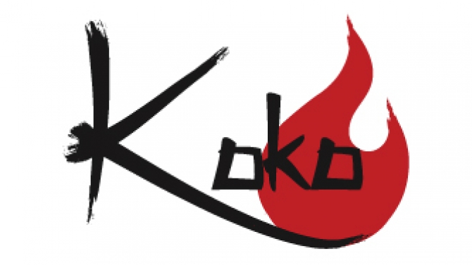 Thiết kế logo koko BBQ (nh&agrave; h&agrave;ng nướng H&agrave;n quốc)