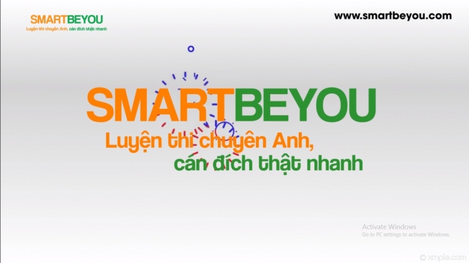 SmartBeYou Luyện chuy&ecirc;n Anh online