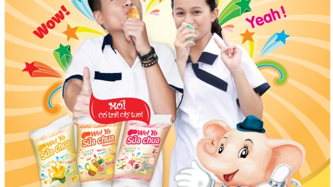 Print Ad Sữa chua bịch