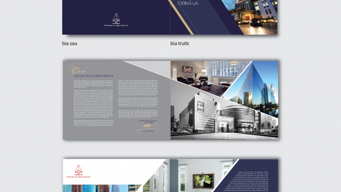 Thiết kế catalog cho c&ocirc;ng ty cổ phần licogi