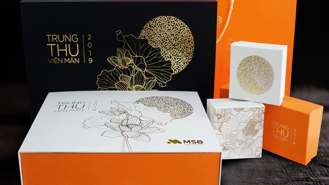 Hộp b&aacute;nh Trung Thu cho Ng&acirc;n h&agrave;ng MSB (2019)