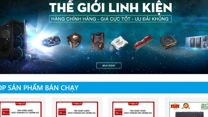 x&acirc;y dựng trang web b&aacute;n h&agrave;ng