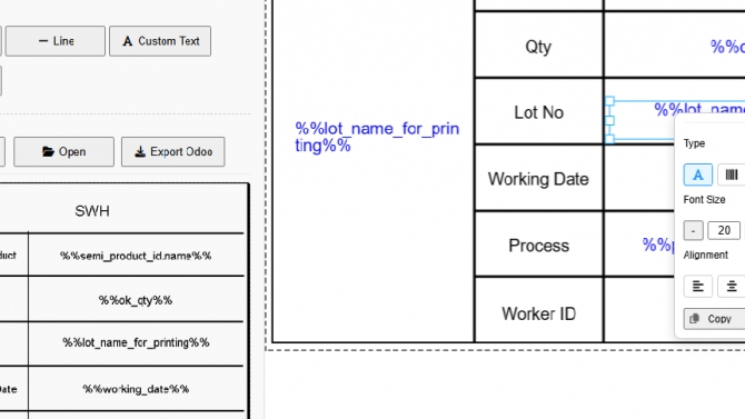 Drag-and-Drop ZPL Label Designer for Webapp