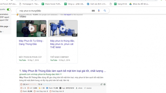 SEO dự &aacute;n Growell