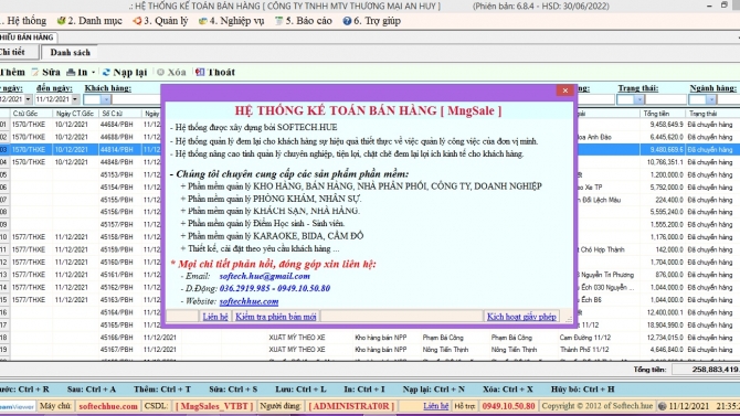 Hệ thống kế to&aacute;n b&aacute;n h&agrave;ng cho Nh&agrave; ph&acirc;n phối